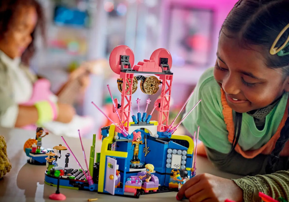 LEGO 42616 Friends Pokaz talentów muzycznych w Heartlake zabawa edukacja rozwój wyposażenie kreatywność