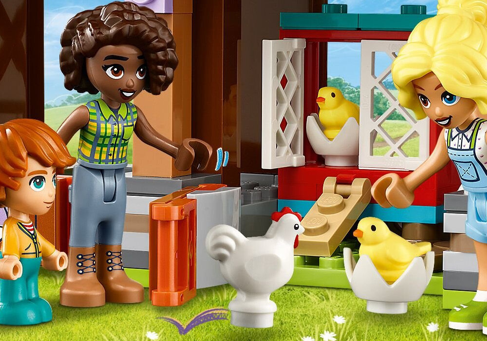 LEGO 42617 Friends Rezerwat zwierząt gospodarskich zabawa edukacja rozwój wyposażenie kreatywność