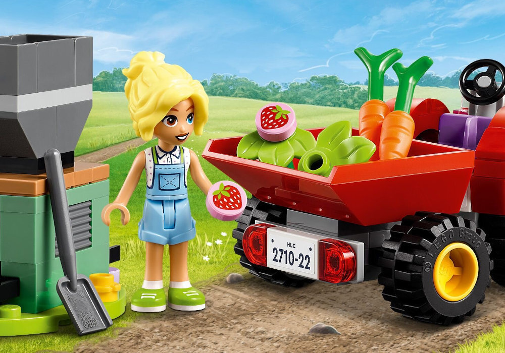 LEGO 42617 Friends Rezerwat zwierząt gospodarskich zabawa edukacja rozwój wyposażenie kreatywność