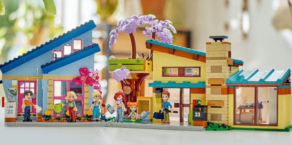 LEGO 42620 Friends Dom rodzinny Olly'ego i Paisley zabawa edukacja rozwój wyposażenie kreatywność