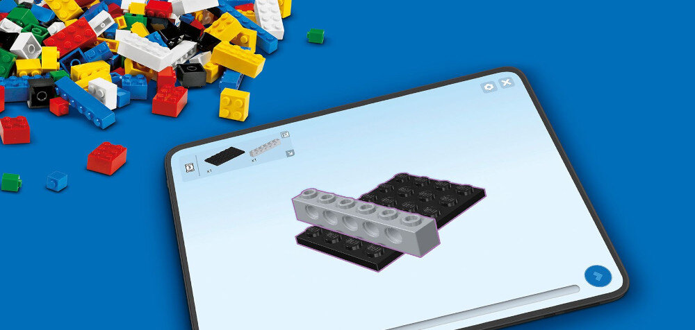 KLOCKI LEGO CITY CIĘŻARÓWKA Z BURGERAMI 60404 aplikacja Lego Builder
