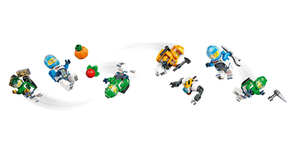 KLOCKI LEGO CITY MODUŁOWA STACJA KOSMICZNA 60433 minifigurki załoga członkowie