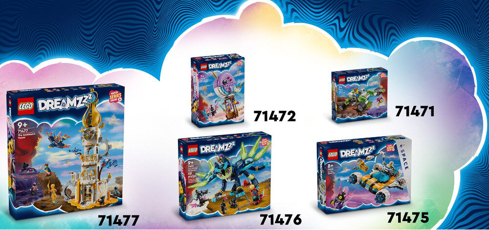 KLOCKI LEGO DREAMZZZ BALON NA OGRZANE POWIETRZE IZZIE 71472 zestawy sprzedawane osobno