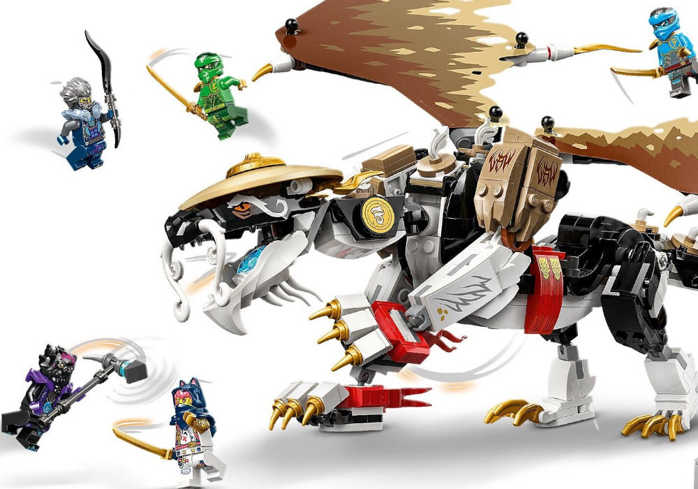 LEGO 71809 NINJAGO Smoczy mistrz Egalt zabawa edukacja rozwój wyposażenie kreatywność