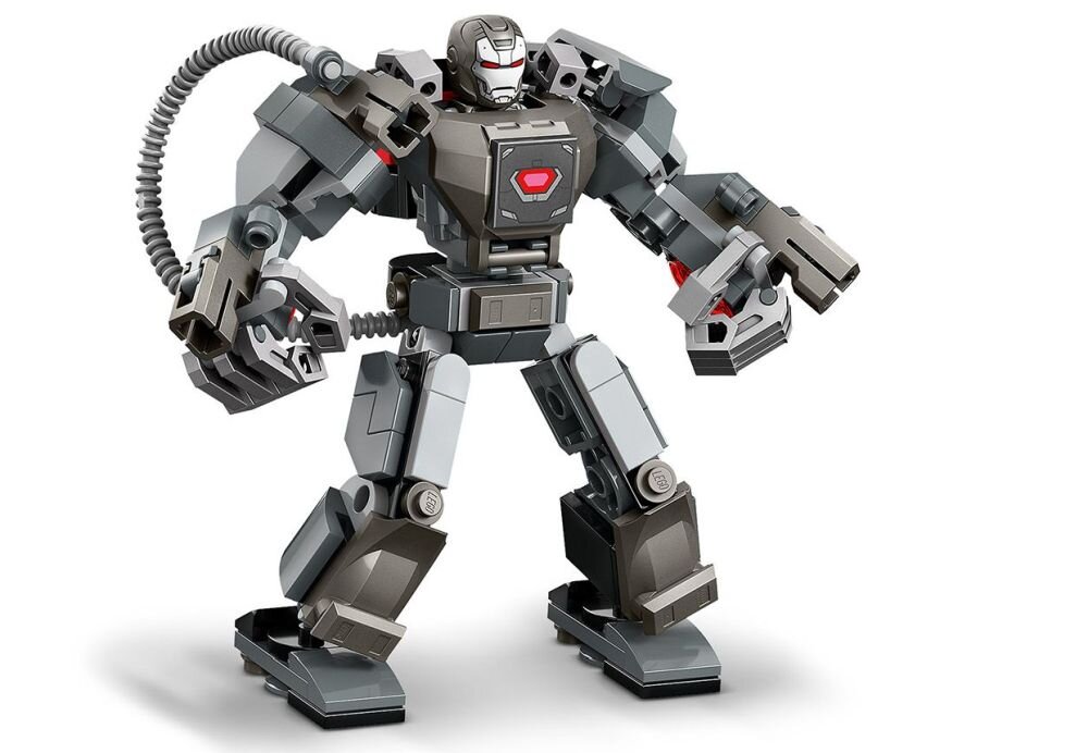 LEGO 76277 Marvel Mechaniczna zbroja War Machine    klocki elementy zabawa łączenie figurki akcesoria figurka zestaw 