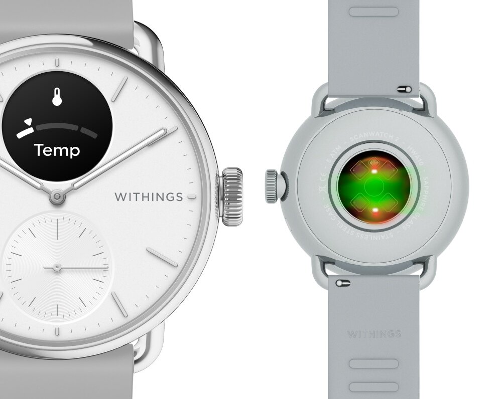 Smartwatch WITHINGS ScanWatch 2 bateria