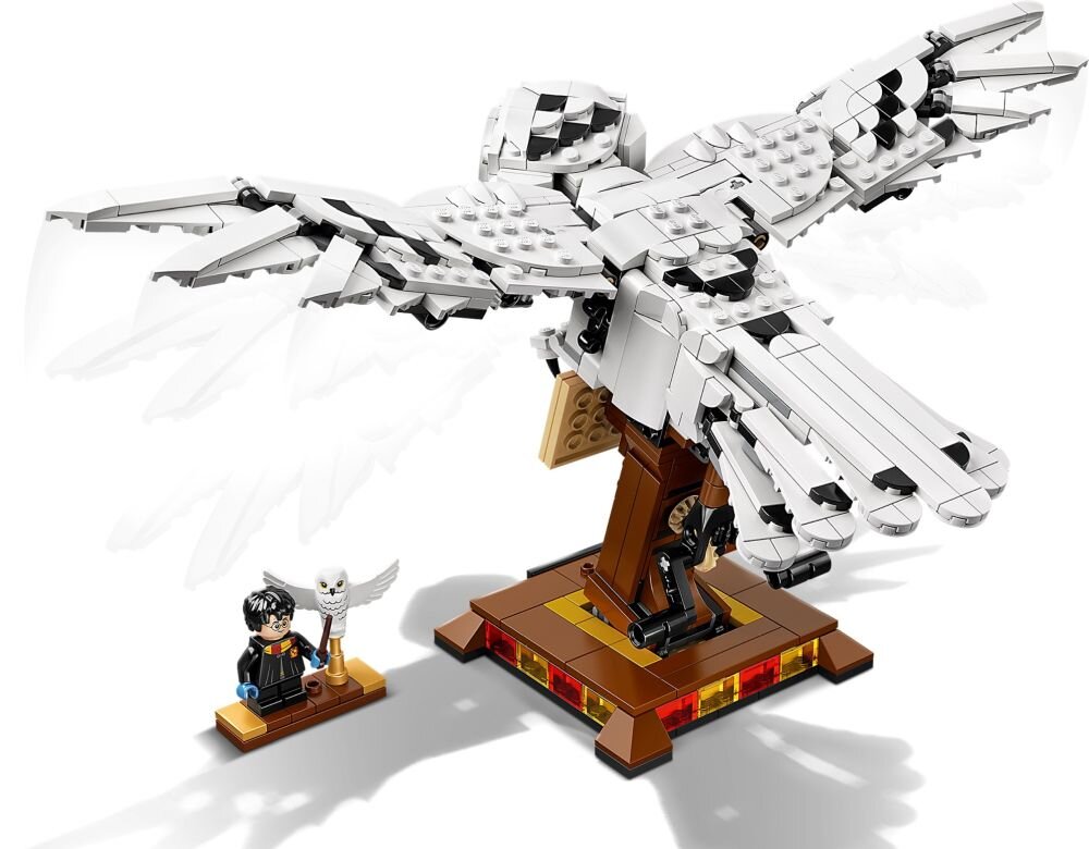 LEGO 75979 Harry Potter Hedwiga  klocki elementy zabawa łączenie figurki akcesoria figurka zestaw 