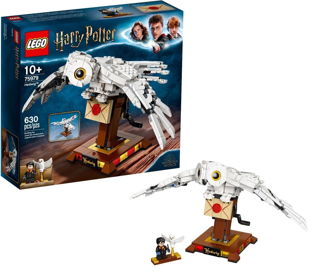 LEGO 75979 Harry Potter Hedwiga  klocki elementy zabawa łączenie figurki akcesoria figurka zestaw 