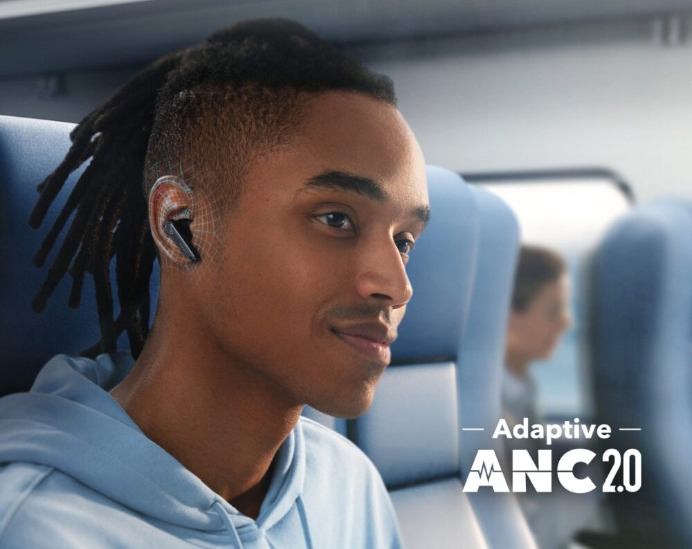 Słuchawki dokanałowe SOUNDCORE Liberty 4 NC dźwięk Adaptive ANC 2.0 