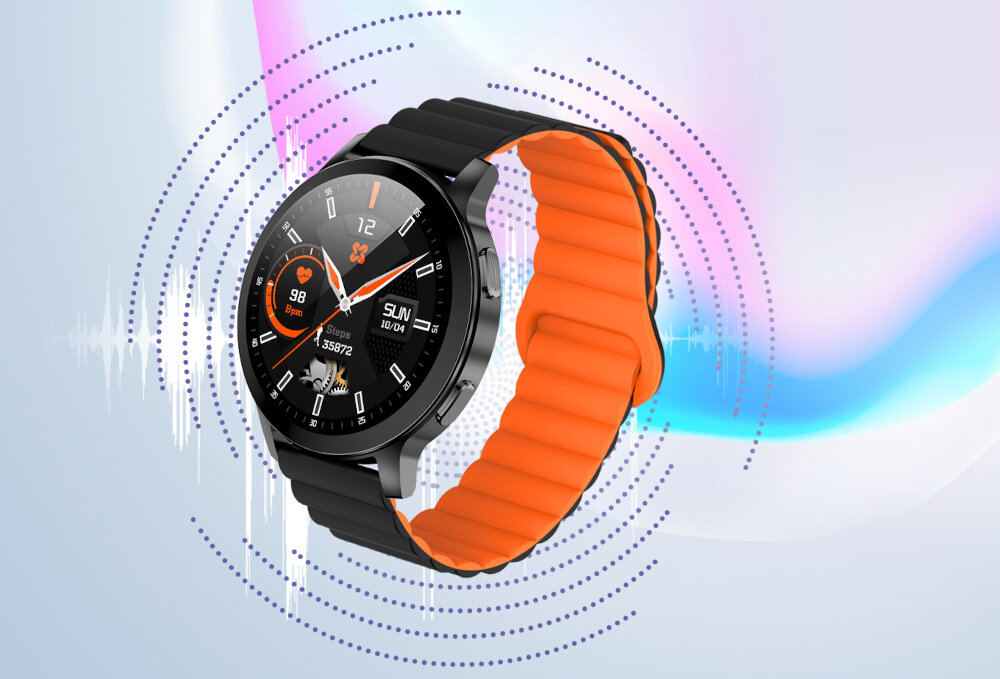 Smartwatch XINJI Cobee C3 ekran bateria czujniki zdrowie sport pasek ładowanie pojemność rozdzielczość łączność sterowanie krew puls rozmowy smartfon aplikacja