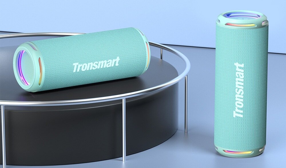 Głośnik mobilny TRONSMART T7 Lite moc pełnozakresowe przetworniki pasywne radiatory bas moc oczekiwania