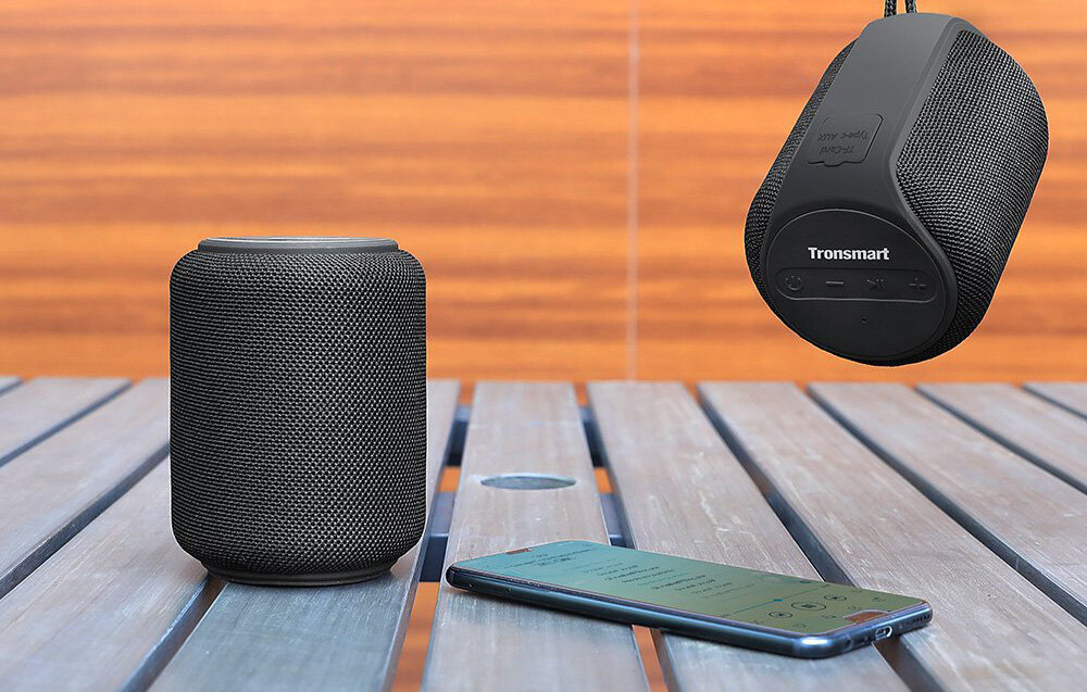 Głośnik mobilny TRONSMART T6 Mini Czarny muzyka kompaktowe wymiary waga bluetooth