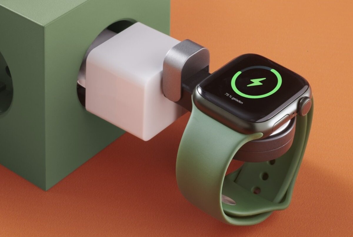 Kompaktowa i przenośna ładowarka magnetyczna do Apple Watch Hama