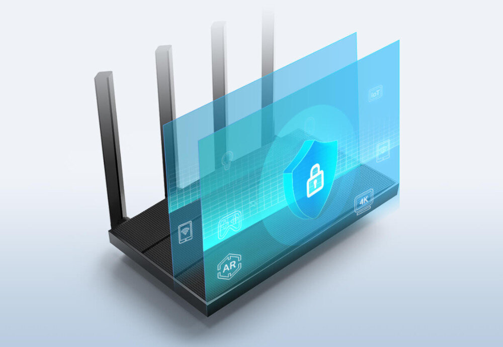 Router TP-LINK Archer AX17 protokołowi WPA3 klucz szyfrowania haseł Wi-Fi wzmocniona ochrona przed atakami brute force