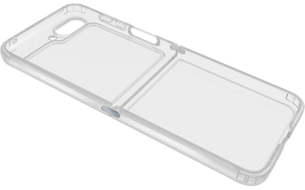 Etui CELLULARLINE Impact Clear do Samsung Galaxy Z Flip 5 Przezroczysty transparentne eleganckie bezpieczeństwo telefonu minimalistyczny design