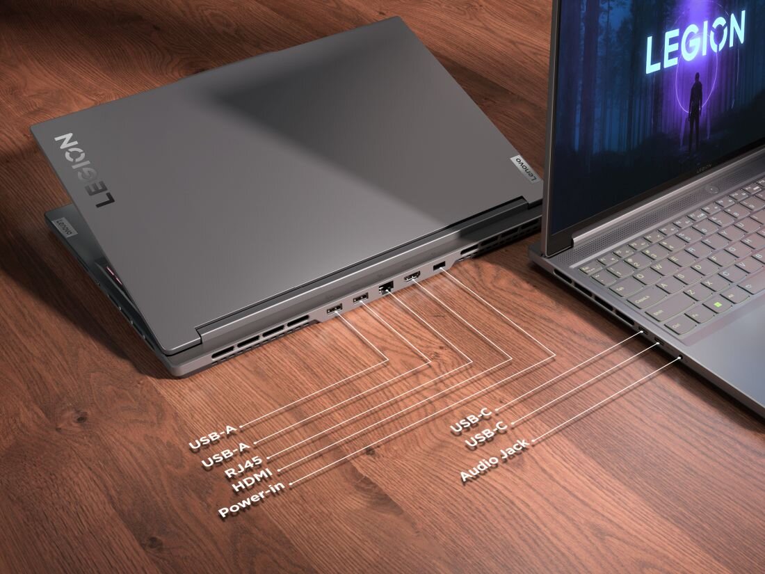 Laptop LENOVO Legion Slim 5 -  USB Type-C 