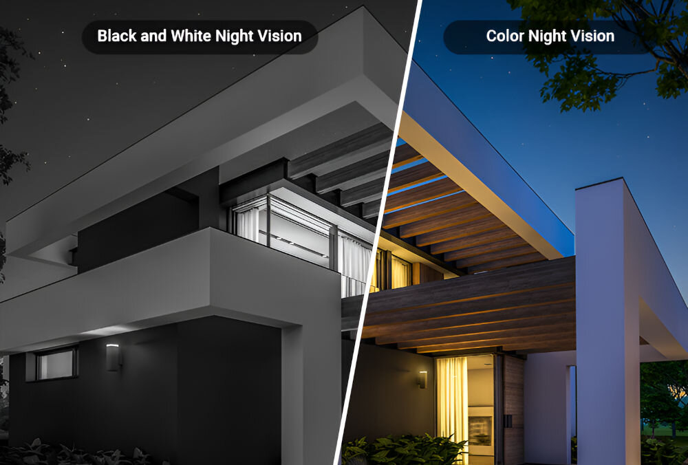Kamera EZVIZ HB8 + Panel solarny reflektory punktowe rejestrowanie nocnego obrazu w żywych kolorach