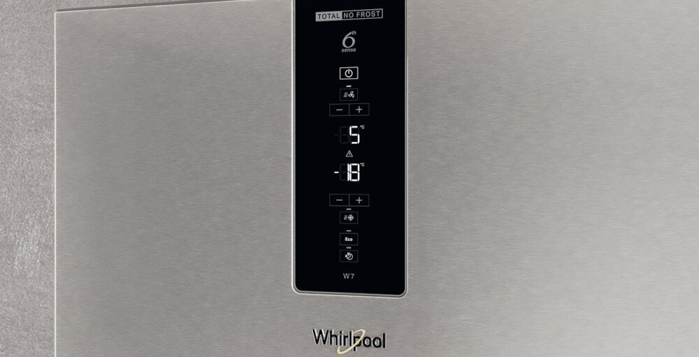 LODÓWKA WHIRLPOOL W7X 83T MX panel elektroniczny sterowanie funkcje ustawienia