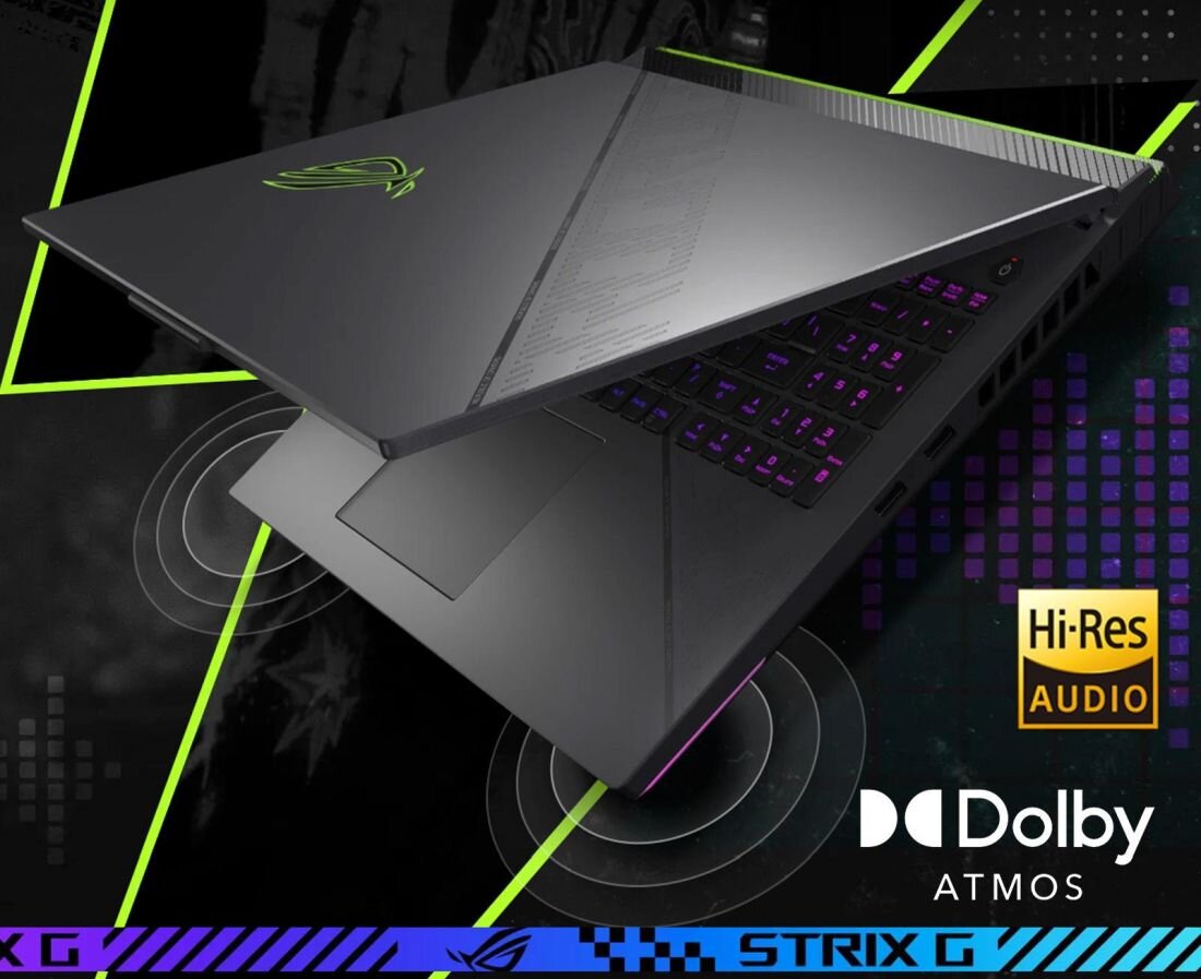 Laptop ASUS ROG Strix G18 - Dolby Atmos 