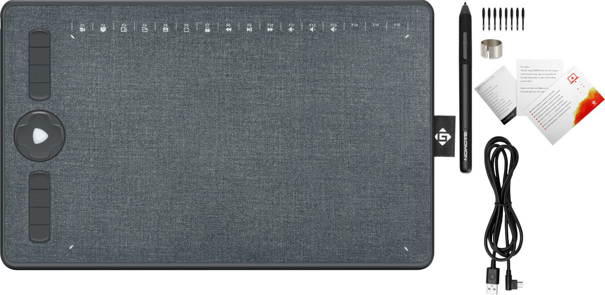 Tablet graficzny GAOMON M1230 zestaw akcesoria