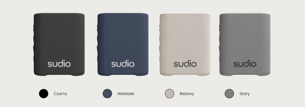 Głośnik SUDIO S2 kolory warianty styl dopasowanie