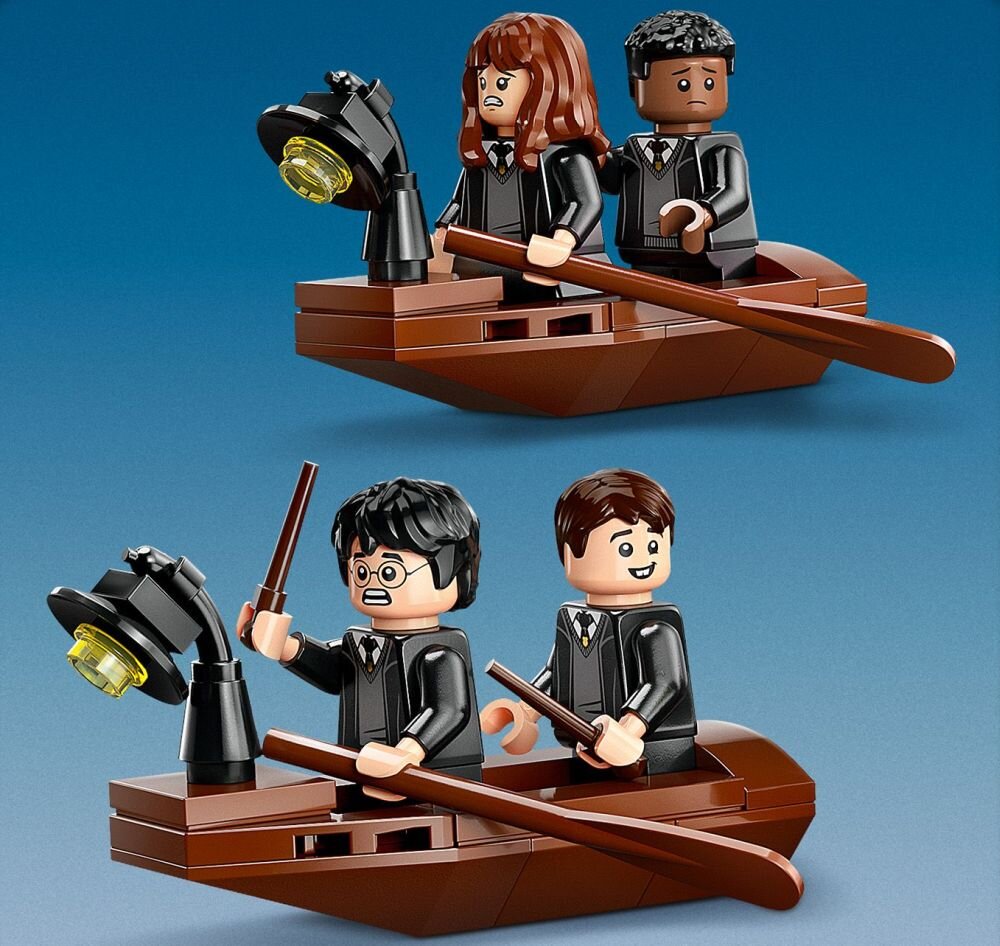 LEGO 76426 Harry Potter Dom na wodzie przy Hogwarcie     klocki elementy zabawa łączenie figurki akcesoria figurka zestaw 