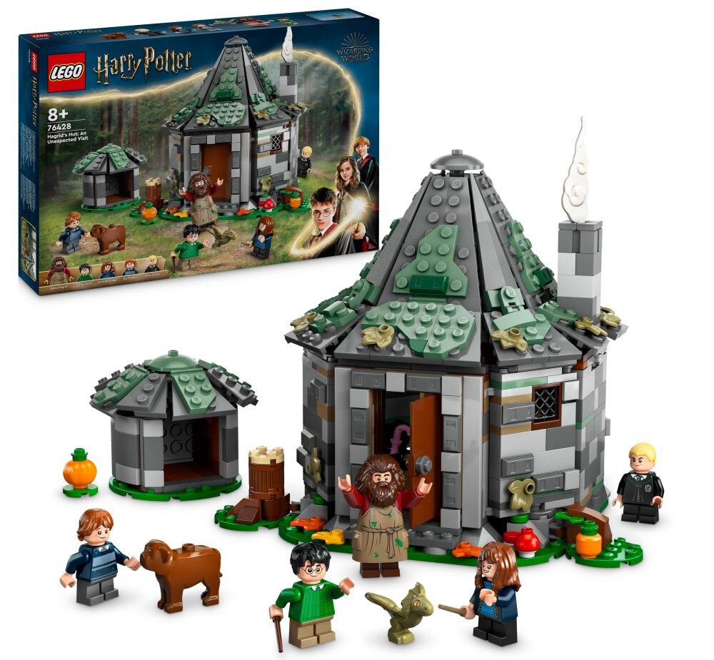 LEGO 76428 Harry Potter Chatka Hagrida Niespodziewana wizyta zestaw 