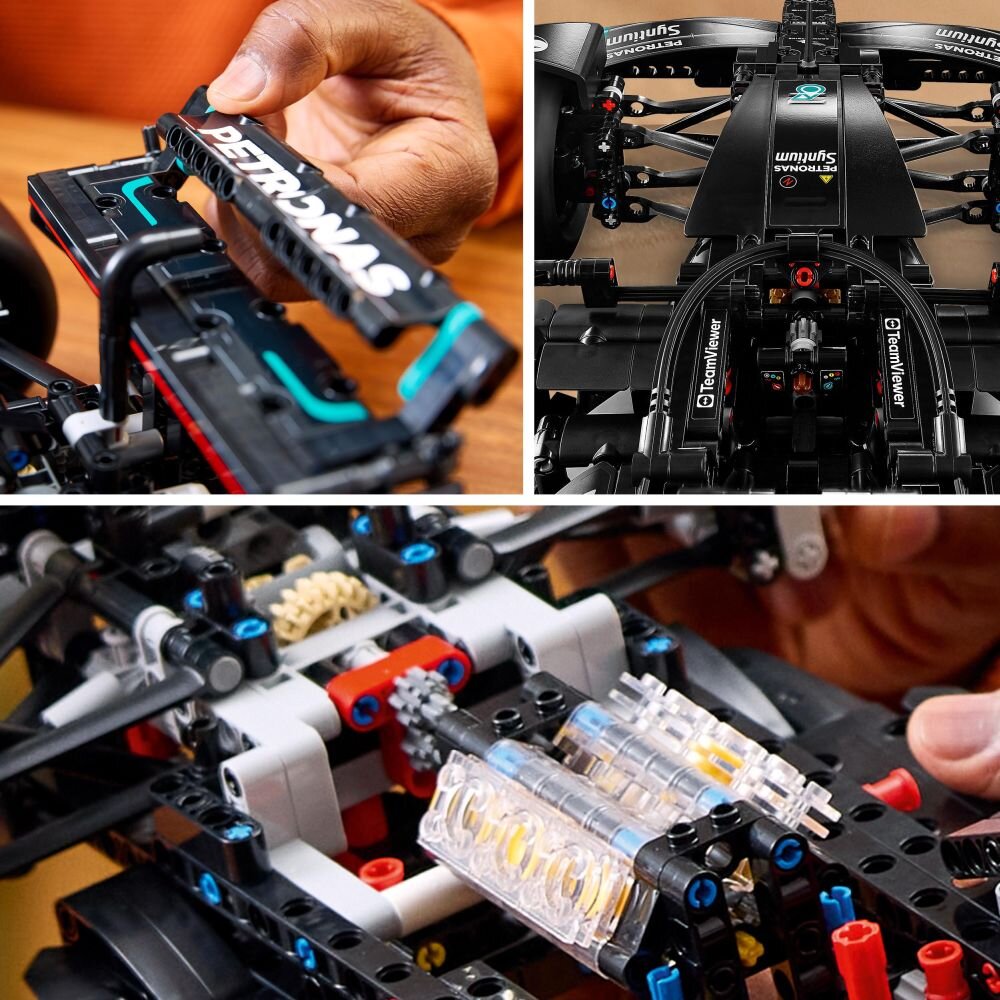 LEGO 42171 Technic Mercedes-AMG F1 W14 E Performance    klocki elementy zabawa łączenie figurki akcesoria figurka zestaw 