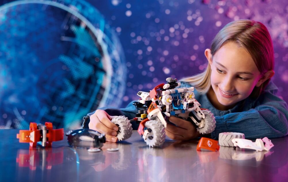 LEGO 42178 Technic Kosmiczna ładowarka LT78    klocki elementy zabawa łączenie figurki akcesoria figurka zestaw 