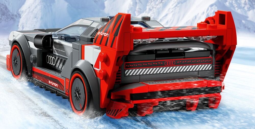 LEGO 76921 Speed Champions Wyścigowe Audi S1 E-tron Quattro detale