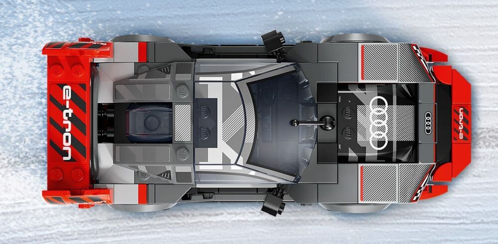 LEGO 76921 Speed Champions Wyścigowe Audi S1 E-tron Quattro dekoracje
