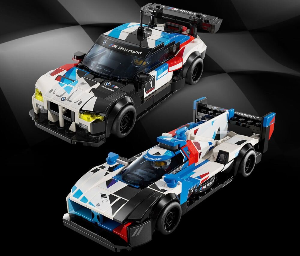 LEGO 76922 Speed Champions Samochody wyścigowe BMW M4 GT3 & BMW M Hybrid V8 zabawki
