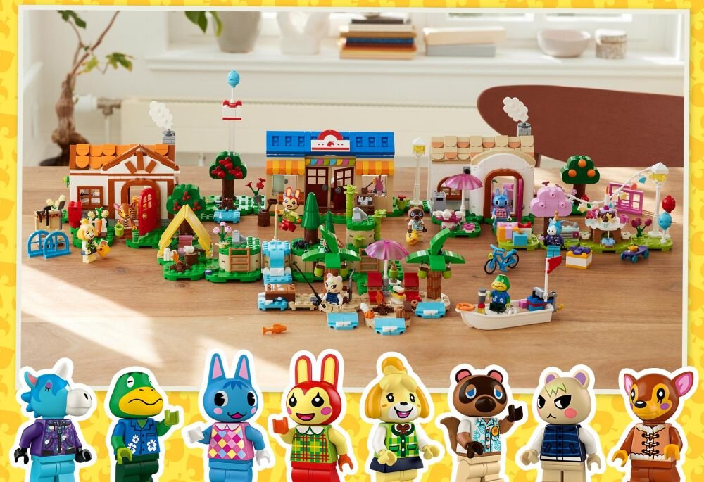 LEGO 77046 Animal Crossing Przyjęcie urodzinowe Juliana modułowy zestaw