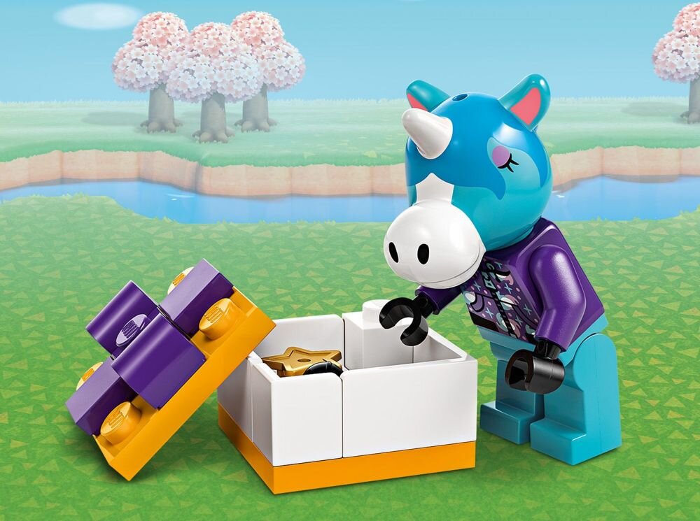 LEGO 77046 Animal Crossing Przyjęcie urodzinowe Juliana Zabawa
