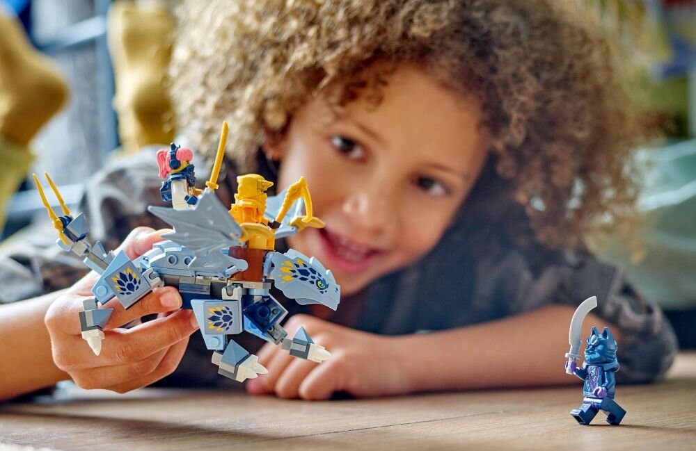 LEGO 71810 NINJAGO Smoczątko Riyu    klocki elementy zabawa łączenie figurki akcesoria figurka zestaw 