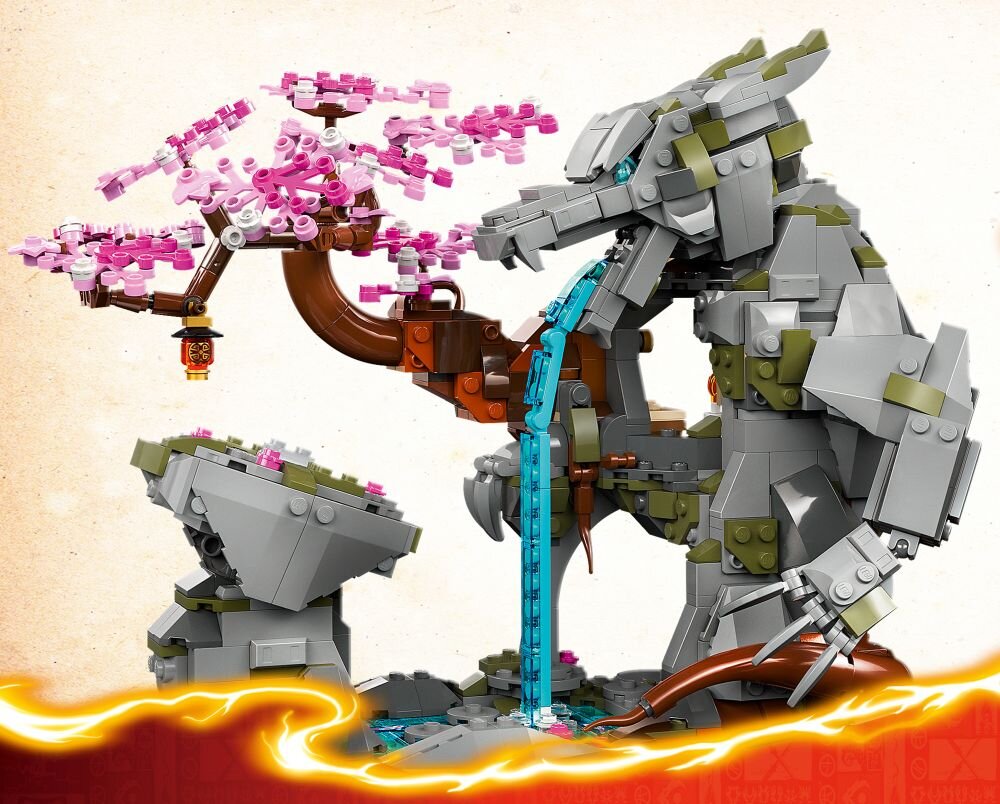 LEGO 71819 NINJAGO Świątynia Smoczego Kamienia     figurki  