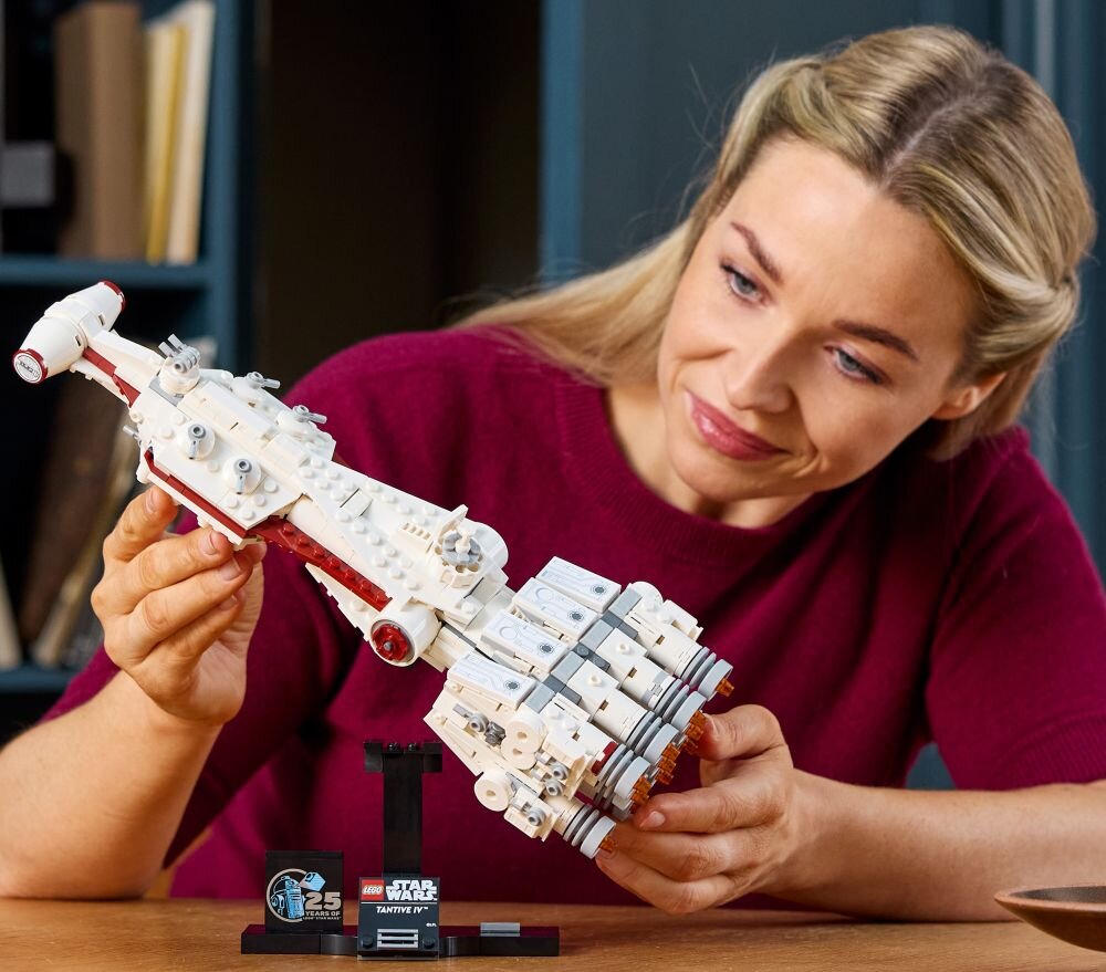 LEGO 75376 Star Wars Tantive IV   klocki elementy zabawa łączenie figurki akcesoria figurka zestaw 