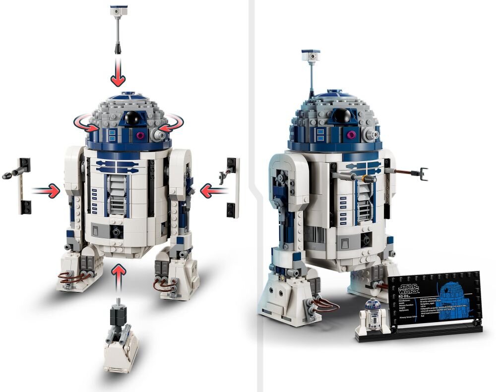 LEGO 75379 Star Wars R2-D2    klocki elementy zabawa łączenie figurki akcesoria figurka zestaw 