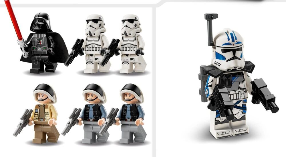 LEGO 75387 Star Wars Wejście na pokład statku kosmicznego Tantive IV    klocki elementy zabawa łączenie figurki akcesoria figurka zestaw 