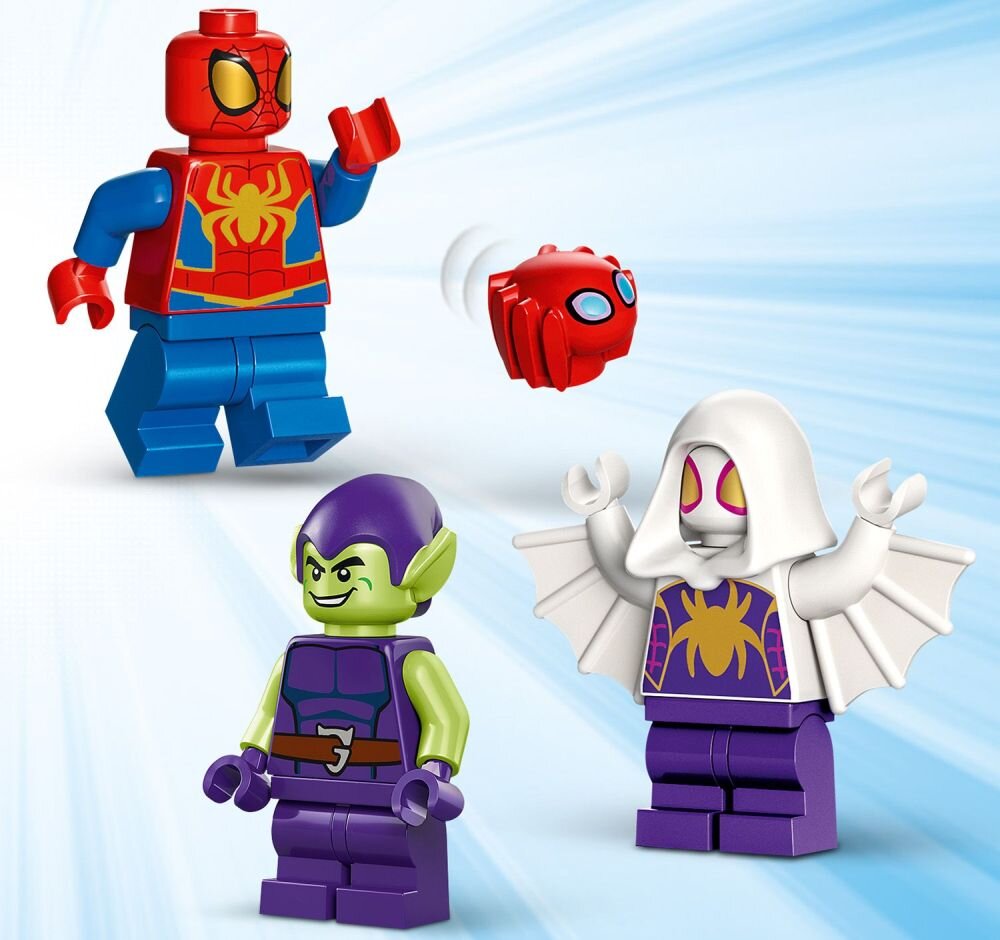 LEGO 10793 Marvel Spider-Man Spidey kontra Zielony Goblin   klocki elementy zabawa łączenie figurki akcesoria figurka zestaw  