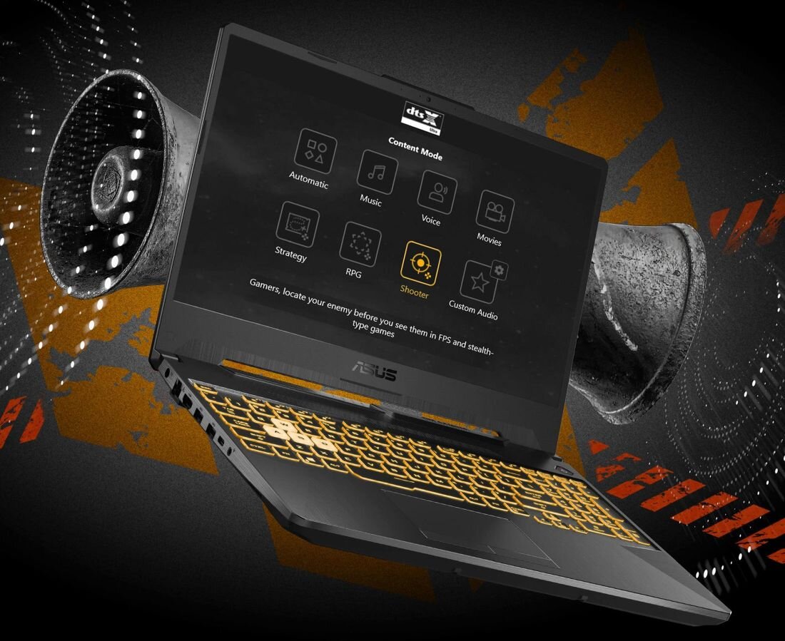 Laptop ASUS TUF Gaming A15 - DTS:X Ultra 