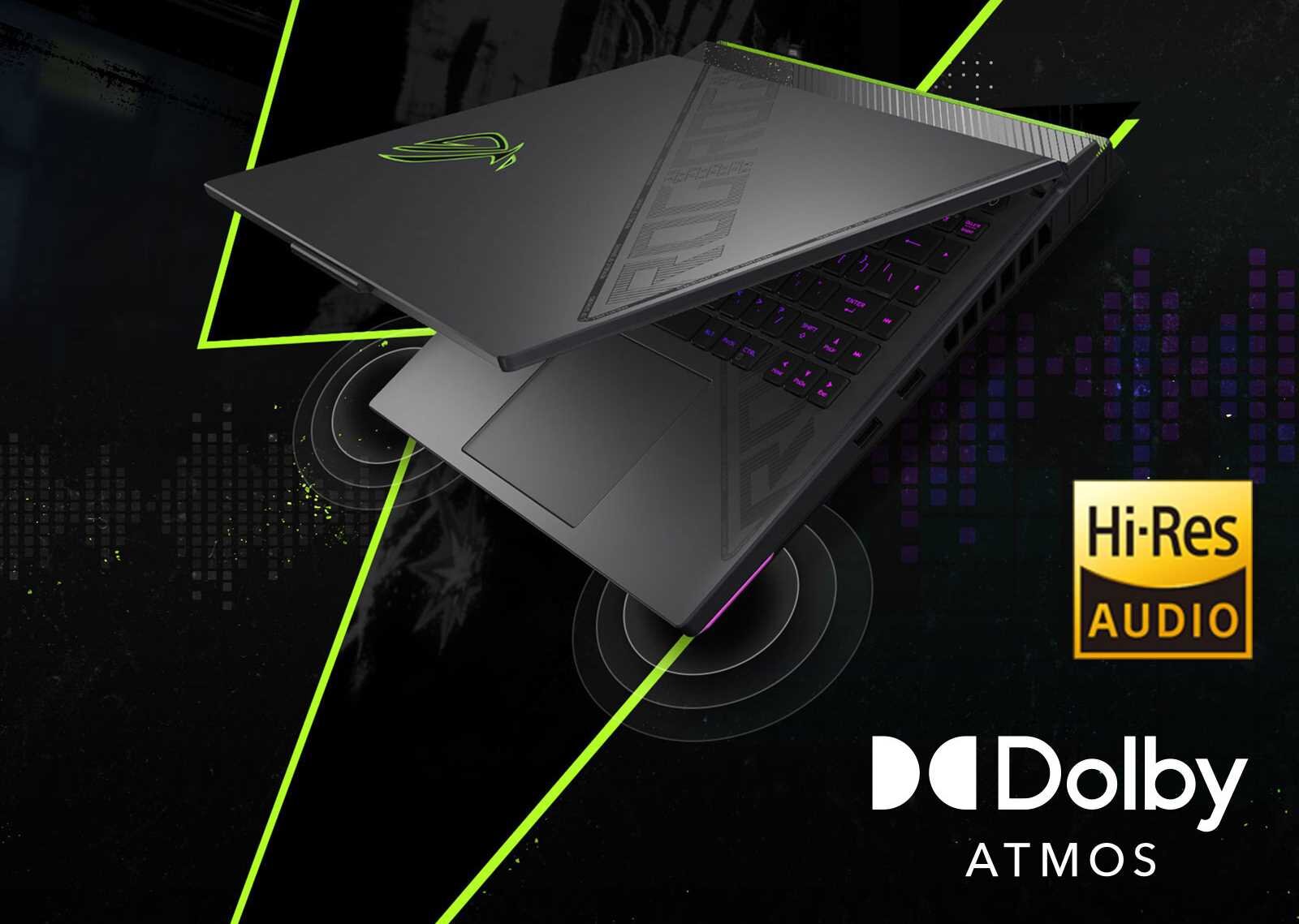 Laptop ASUS ROG Strix G16 - Dolby Atmos 
