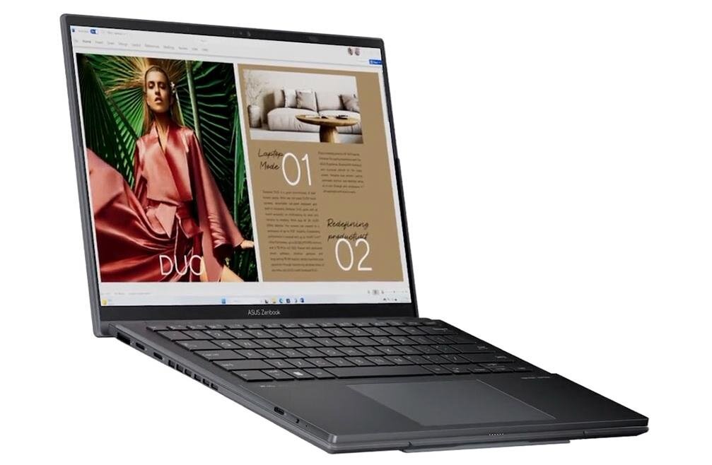 Laptop ASUS ZenBook DUO UX8406MA - Tryb laptopa ASUS ErgoSense Bluetooth