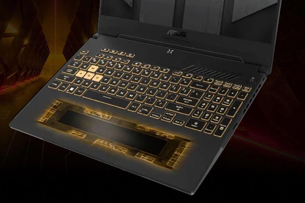 Laptop ASUS TUF Gaming F15 - 56 Wh Szybkie ładowanie