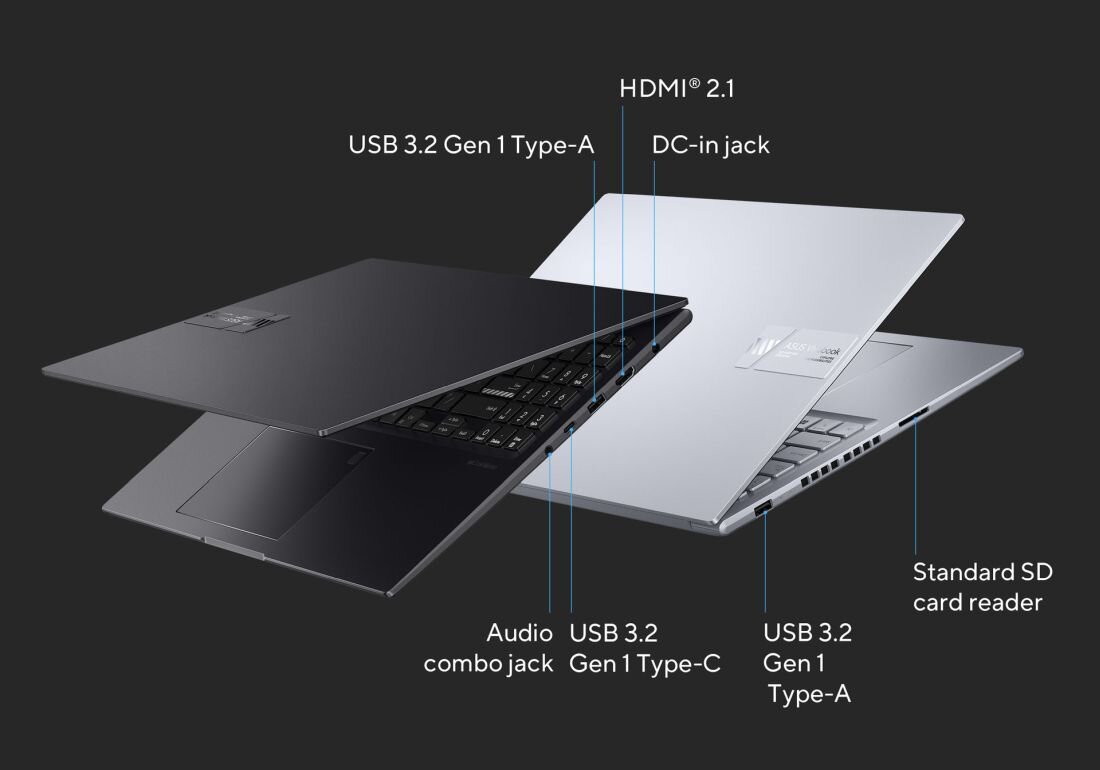 Laptop ASUS VivoBook 16X - USB-C 
