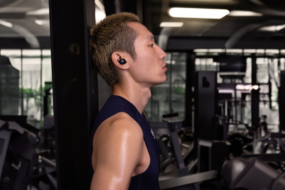 Słuchawki dokanałowe SENNHEISER Momentum sport dzwiek wydajnosc trening aplikacja 