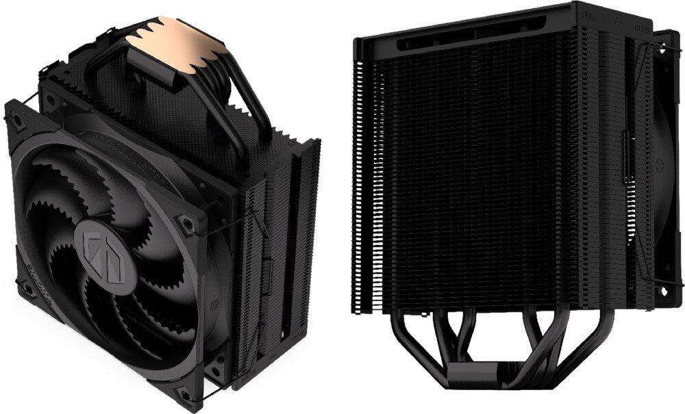 Chłodzenie CPU ENDORFY Fera 5 Black wydajność radiator ciepłowody TDP