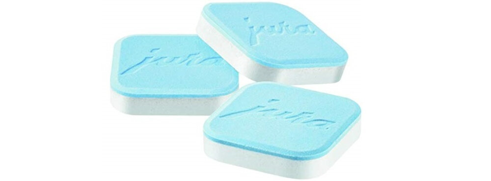 Tabletki odkamieniające JURA T000346-000 czyszczenie zywotnosc czysty eskpres usuwaja kamien rozpuszczenie trwaly efekt zestaw