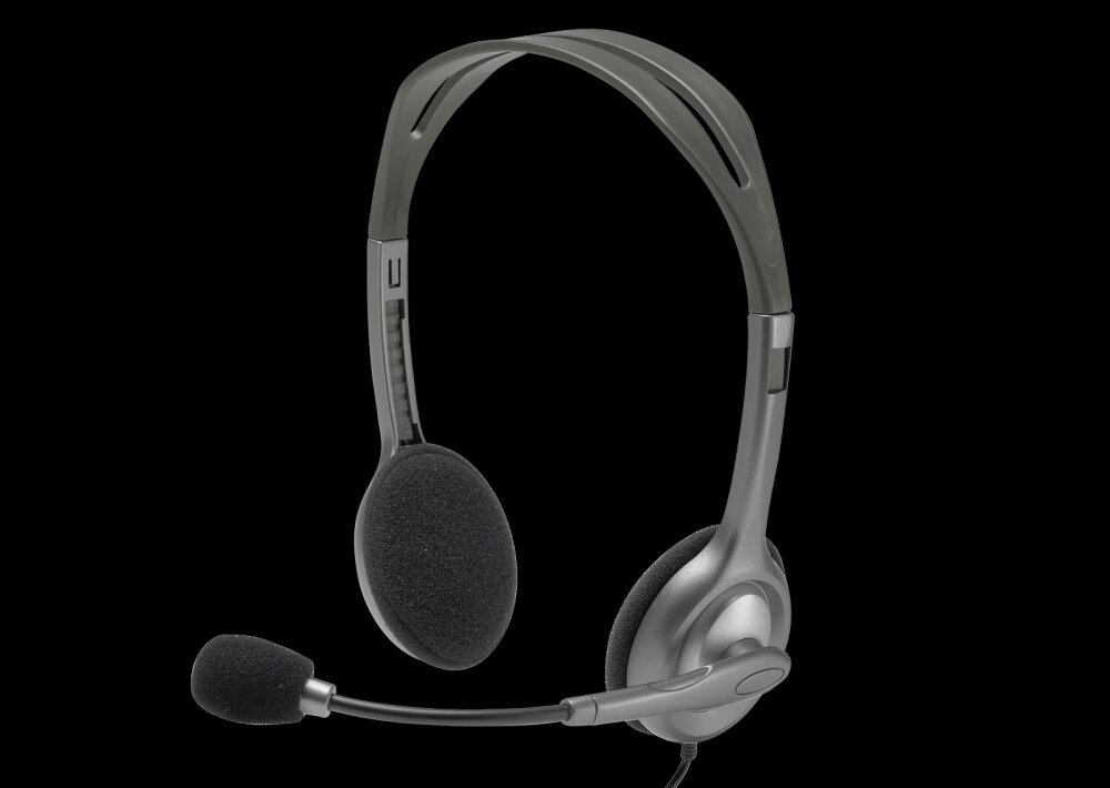 Słuchawki LOGITECH H110 Stereo Headset dźwięk jakość konstrukcja wtyczka