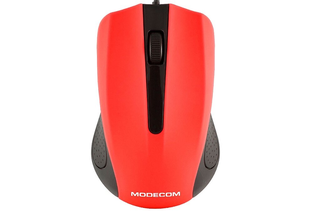 Mysz MODECOM M9 - wygląd ogólny ergonomiczny kształt wygodna praca